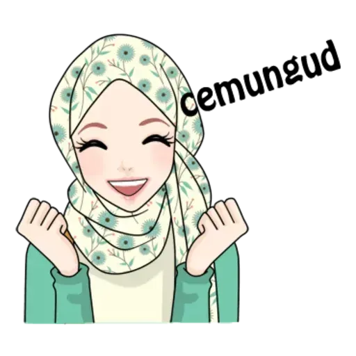 Hijab Gaul @tikelku - Sticker 18