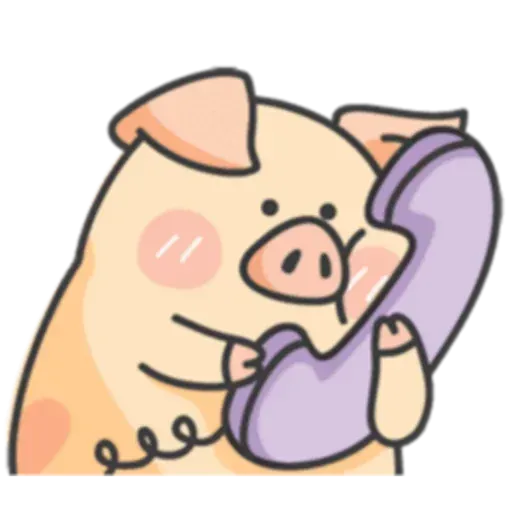 豬與蛙 1 - Sticker 14