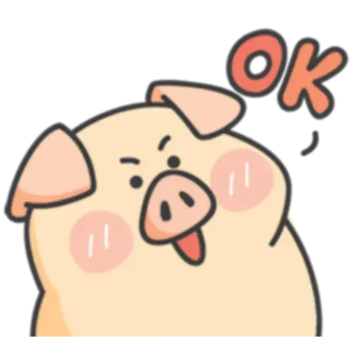 豬與蛙 1 - Sticker 11