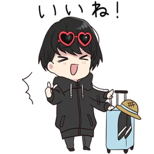 Yurudara-kun.vol1 - Sticker
