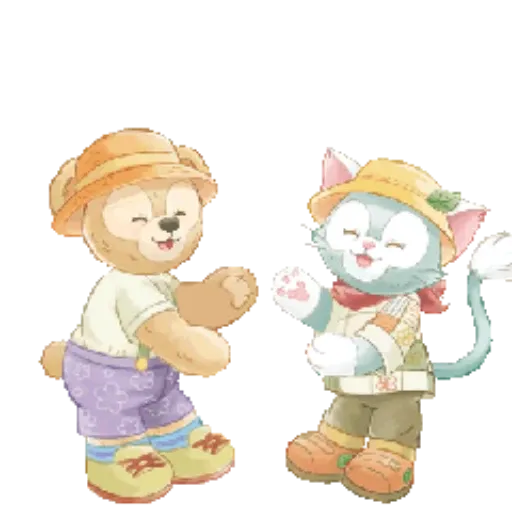 達菲與好友同萌遊 - Sticker 13