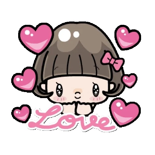 會說話的鮑伯頭女孩 賀虎年篇 (新年, CNY) GIF* - Sticker 23