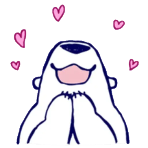 Lazy, kindly polar bear - Sticker 12