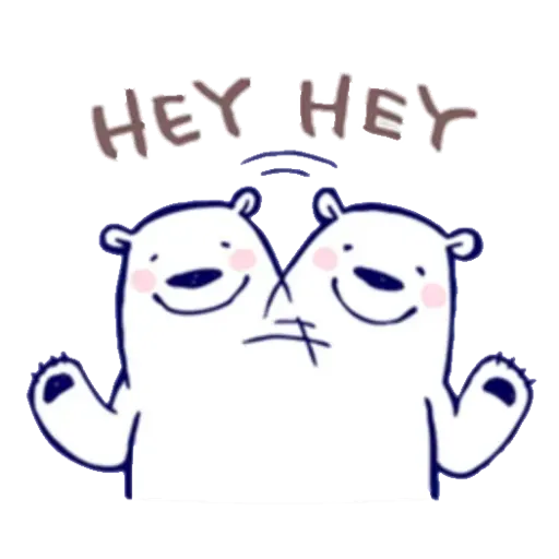 Lazy, kindly polar bear - Sticker 26