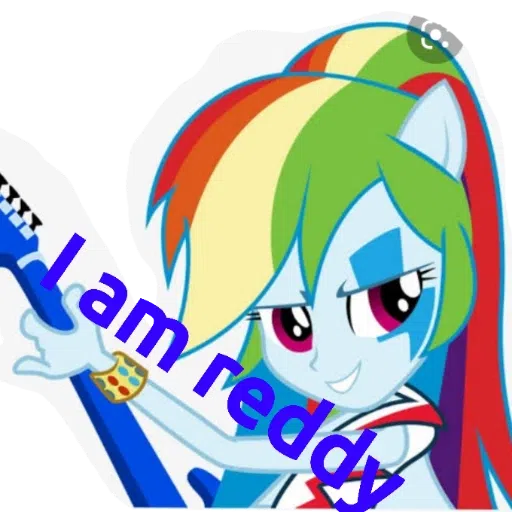 Rainbow dash ---- my little pony friendship is magic and my little pony equestria girls - Sticker 25