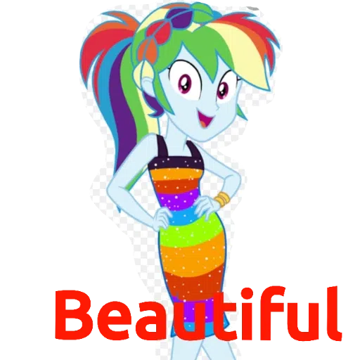 Rainbow dash ---- my little pony friendship is magic and my little pony equestria girls - Sticker 12