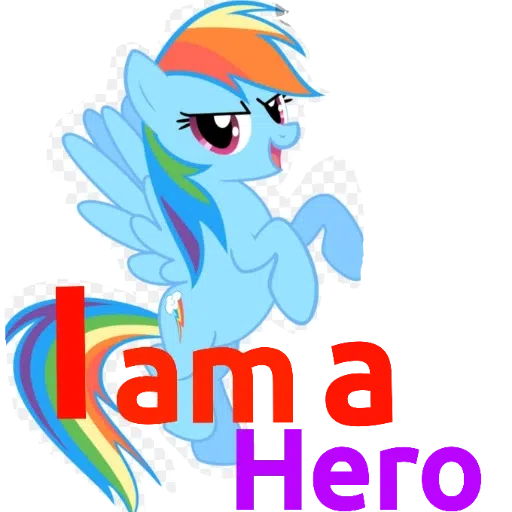 Rainbow dash ---- my little pony friendship is magic and my little pony equestria girls - Sticker 23