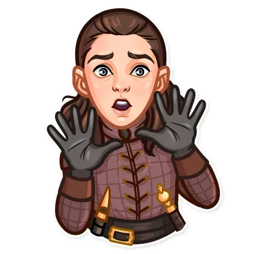 Arya Stark - Sticker 17