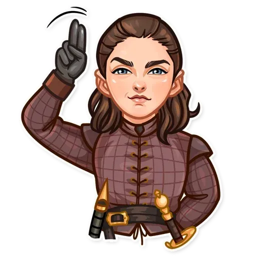Arya Stark - Sticker 10