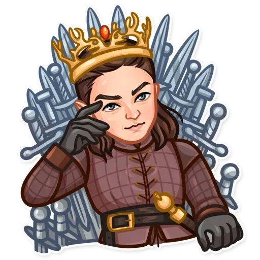 Arya Stark - Sticker 12