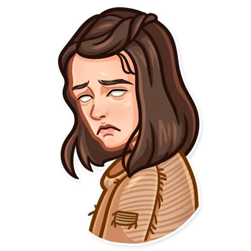 Arya Stark - Sticker 11