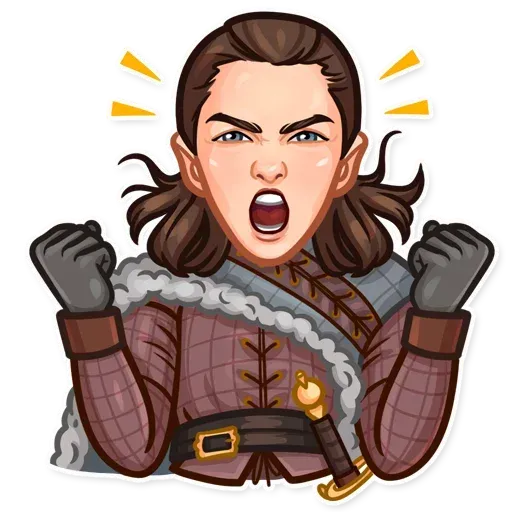 Arya Stark - Sticker 14