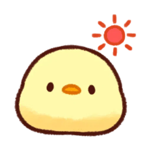 soft and cute chick 12 - Sticker 25