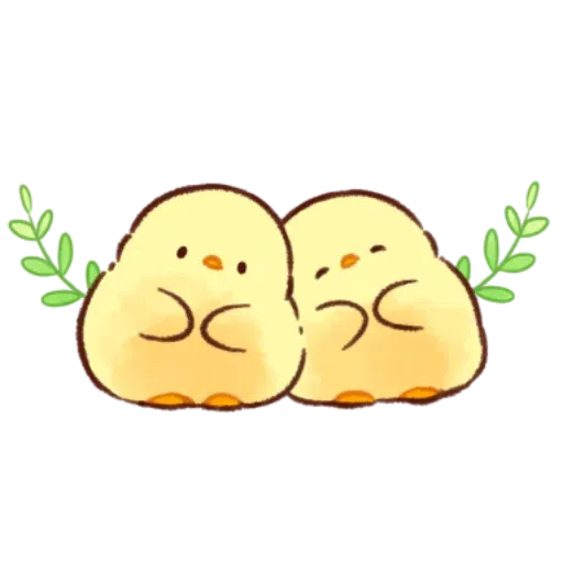 soft and cute chick 12 - Sticker 9