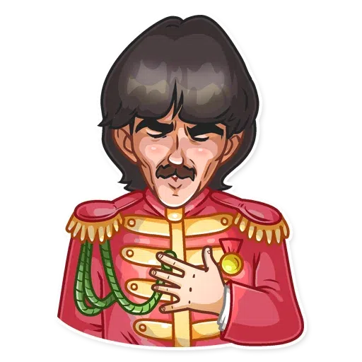 The beatles - Sticker 26