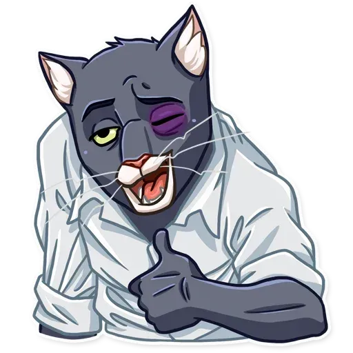 Black Cat - Sticker 22