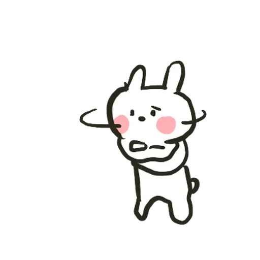 Hello rabbit - Sticker 18