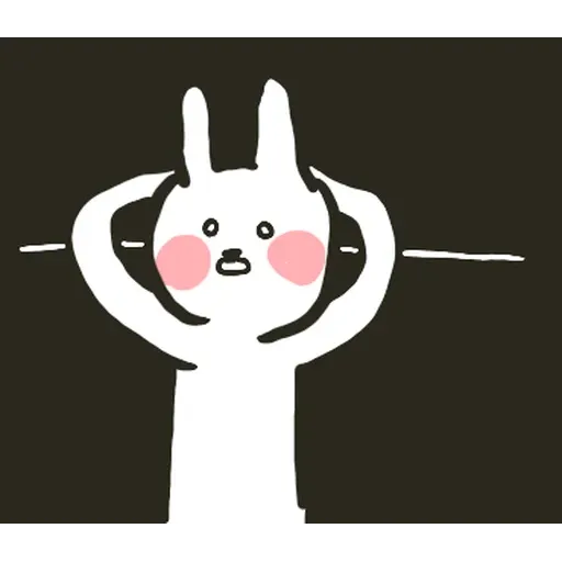 Hello rabbit - Sticker 26