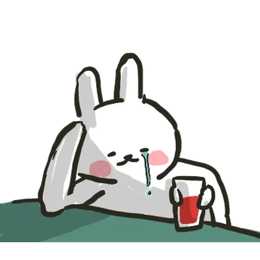 Hello rabbit - Sticker 13