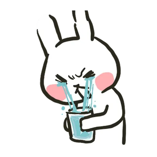 Hello rabbit - Sticker 19