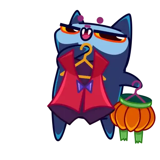 Skull Cat - Sticker 18