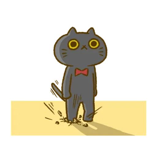 Tango of A black cat - Sticker 22