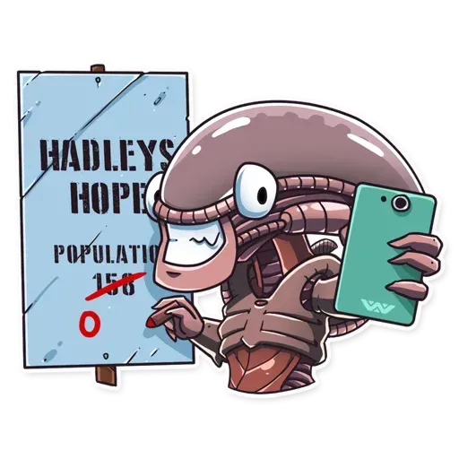 Alien - Sticker 12