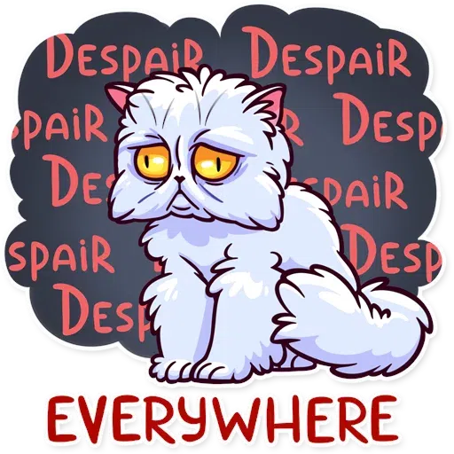 Meme Cats - Sticker 24