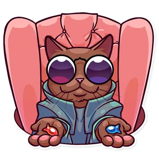 Meme Cats - Sticker 27