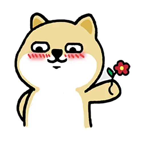 little shiba 1 - Sticker 21