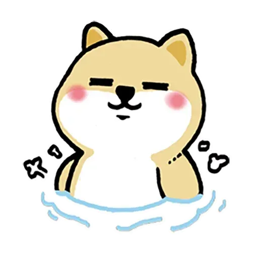 little shiba 1 - Sticker 28