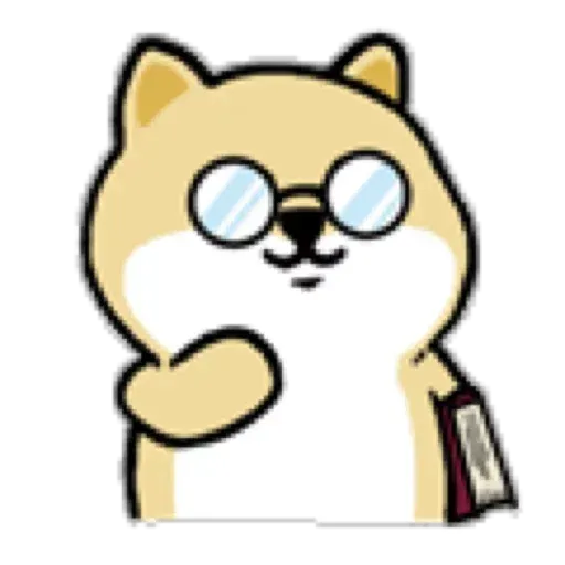 little shiba 1 - Sticker 27