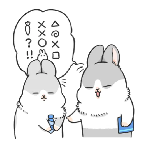 ㄇㄚˊ幾兔7 surprise, 無奈 - Sticker 28