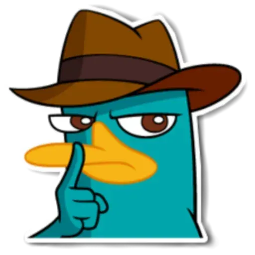 Phiheas & Ferb & Perry - Sticker 15