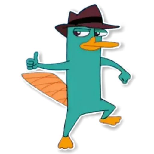 Phiheas & Ferb & Perry - Sticker 26