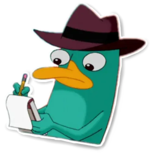 Phiheas & Ferb & Perry - Sticker 25