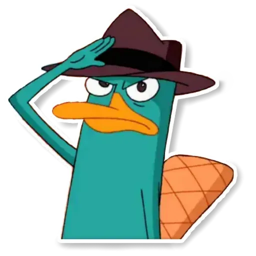Phiheas & Ferb & Perry - Sticker 24