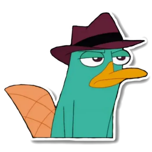 Phiheas & Ferb & Perry - Sticker 17