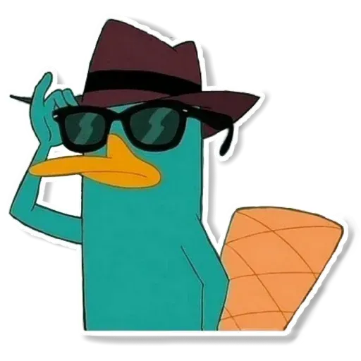 Phiheas & Ferb & Perry - Sticker 20