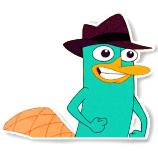 Phiheas & Ferb & Perry - Sticker 22