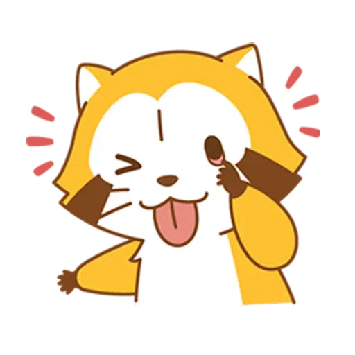Happy Raccoon - Sticker 13