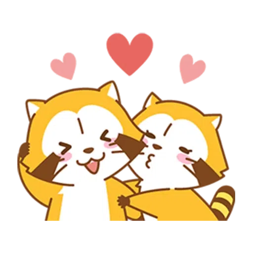 Happy Raccoon - Sticker 10