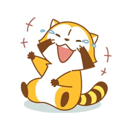 Happy Raccoon - Sticker 14