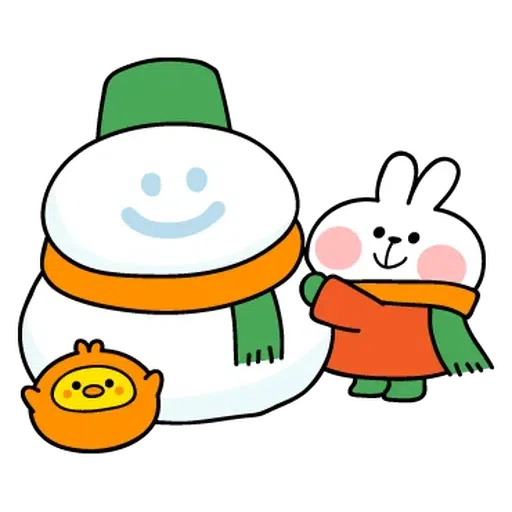 Spoiled Rabbit New Year - Sticker 16