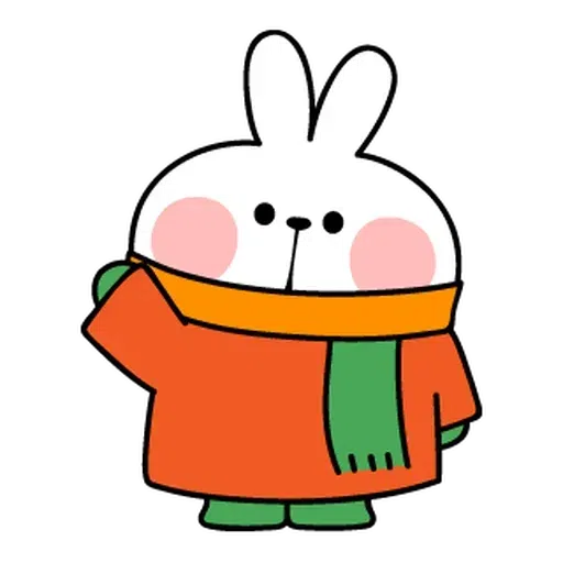 Spoiled Rabbit New Year - Sticker 18