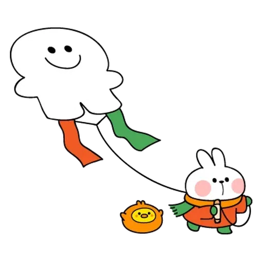 Spoiled Rabbit New Year - Sticker 15
