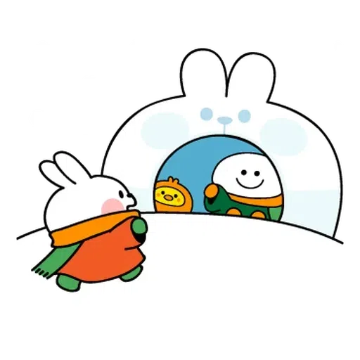 Spoiled Rabbit New Year - Sticker 12