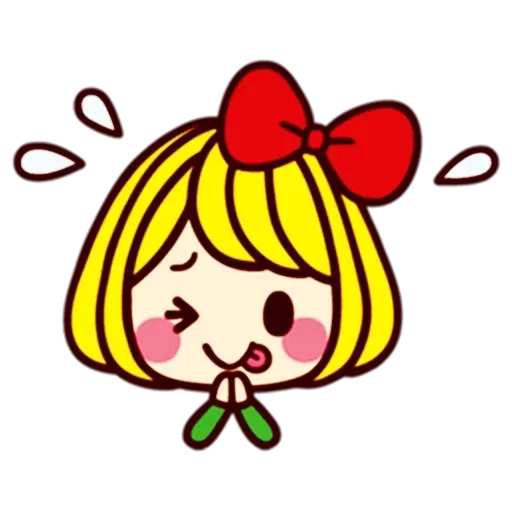 Girl and cat - Sticker 17