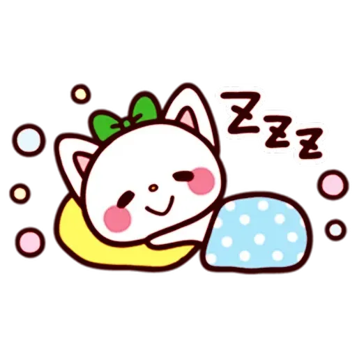 Girl and cat - Sticker 28