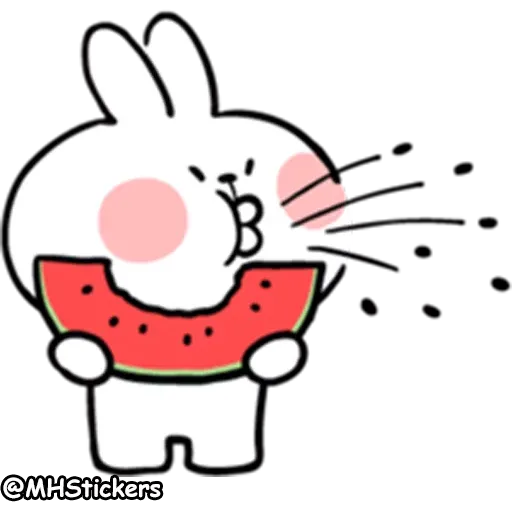 Spoiled rabbit summer  - Sticker 9
